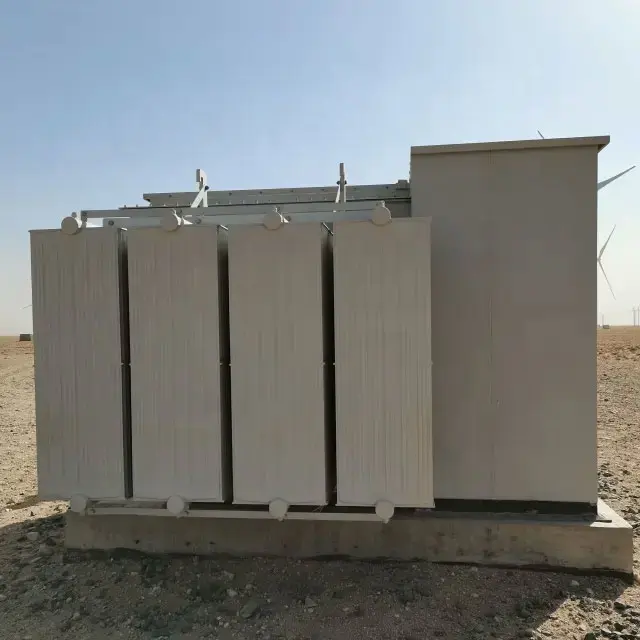 Niyə külək fermasından elektrik enerjisi, şiddətə qoşulmadan əvvəl külək enerjisi transformatorundan keçməlidir?